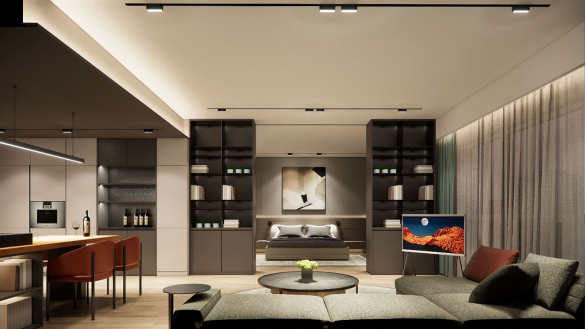 Xinjianshan Apartment, Beijing — by HDG