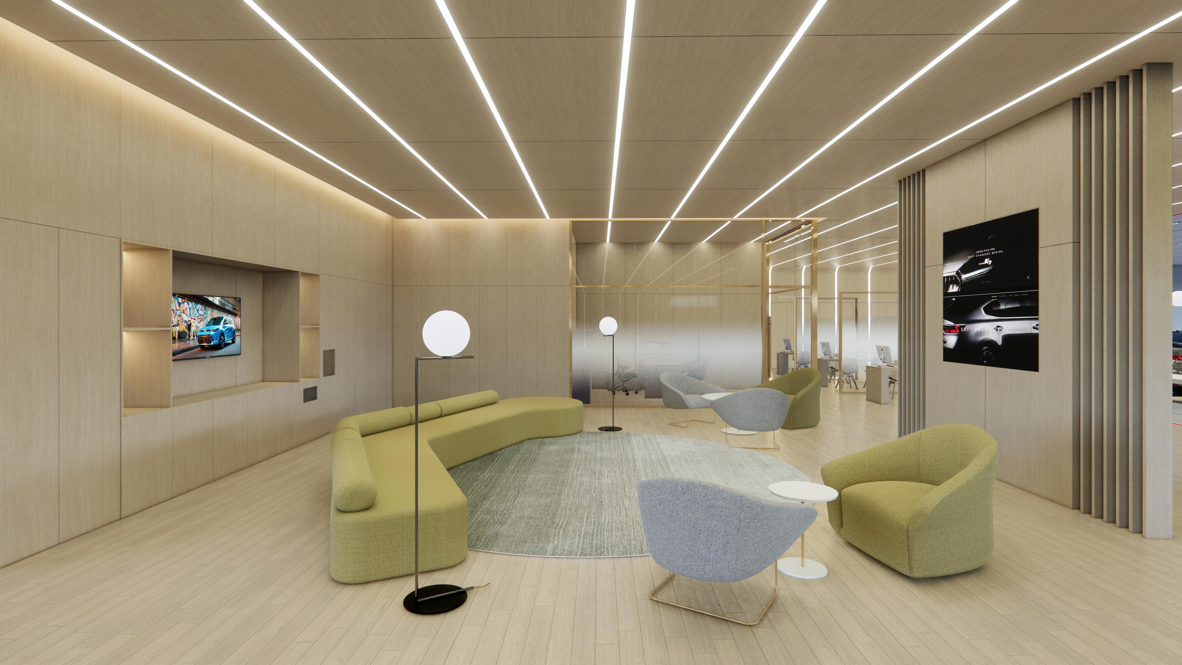 KIA Showroom, Kuwait & Seychelles — by HDG