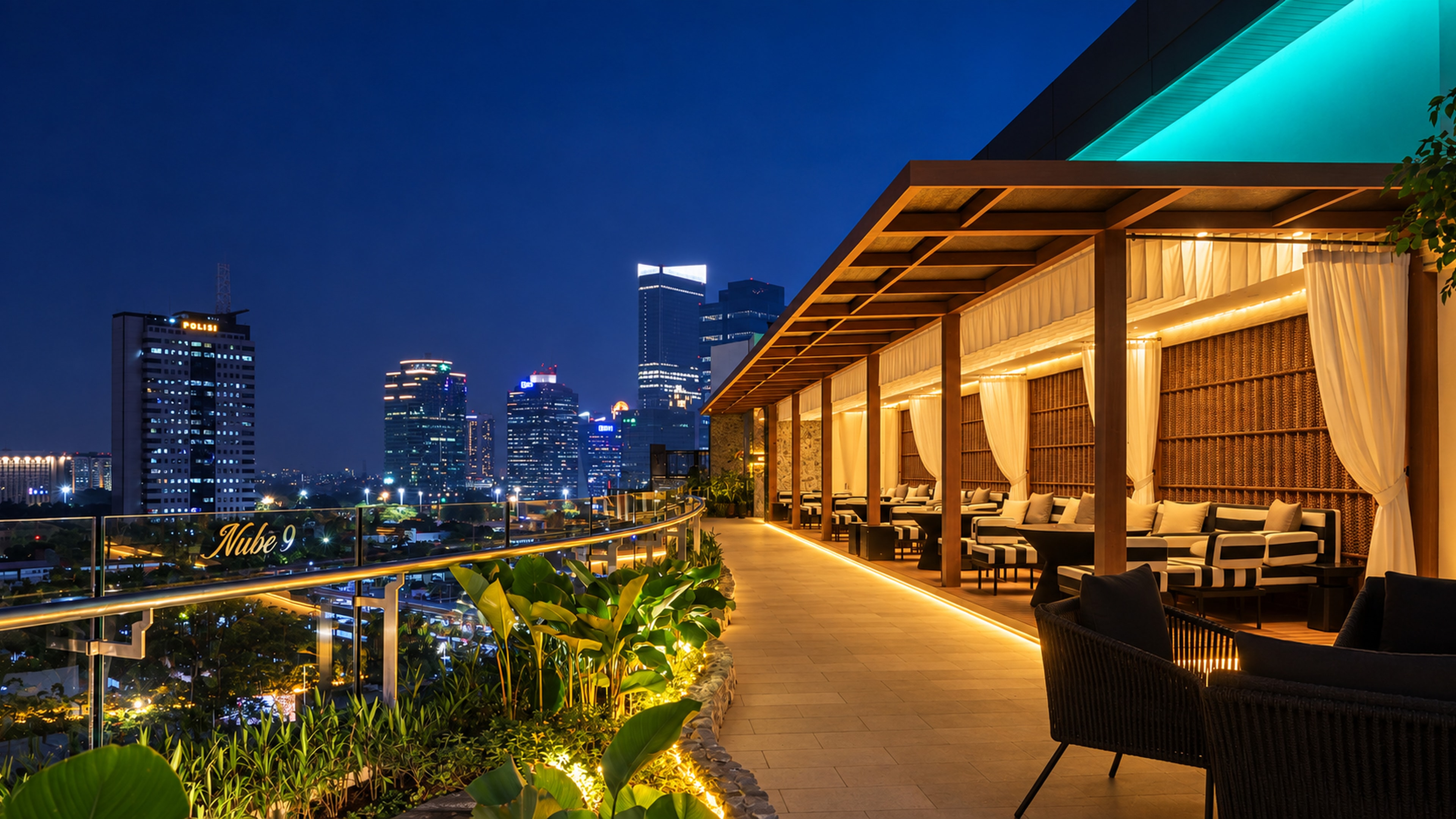 NUBE 9 Skylounge, Jakarta, Indonesia