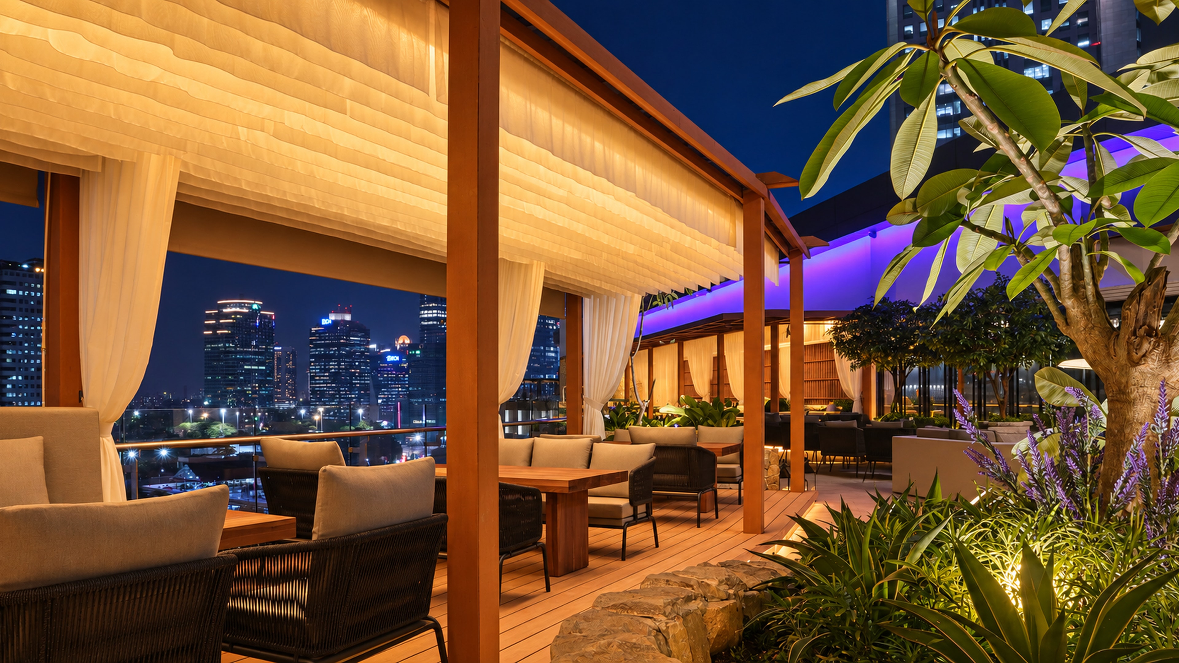NUBE 9 Skylounge & GOLF Jakarta, Indonesia — by HDG