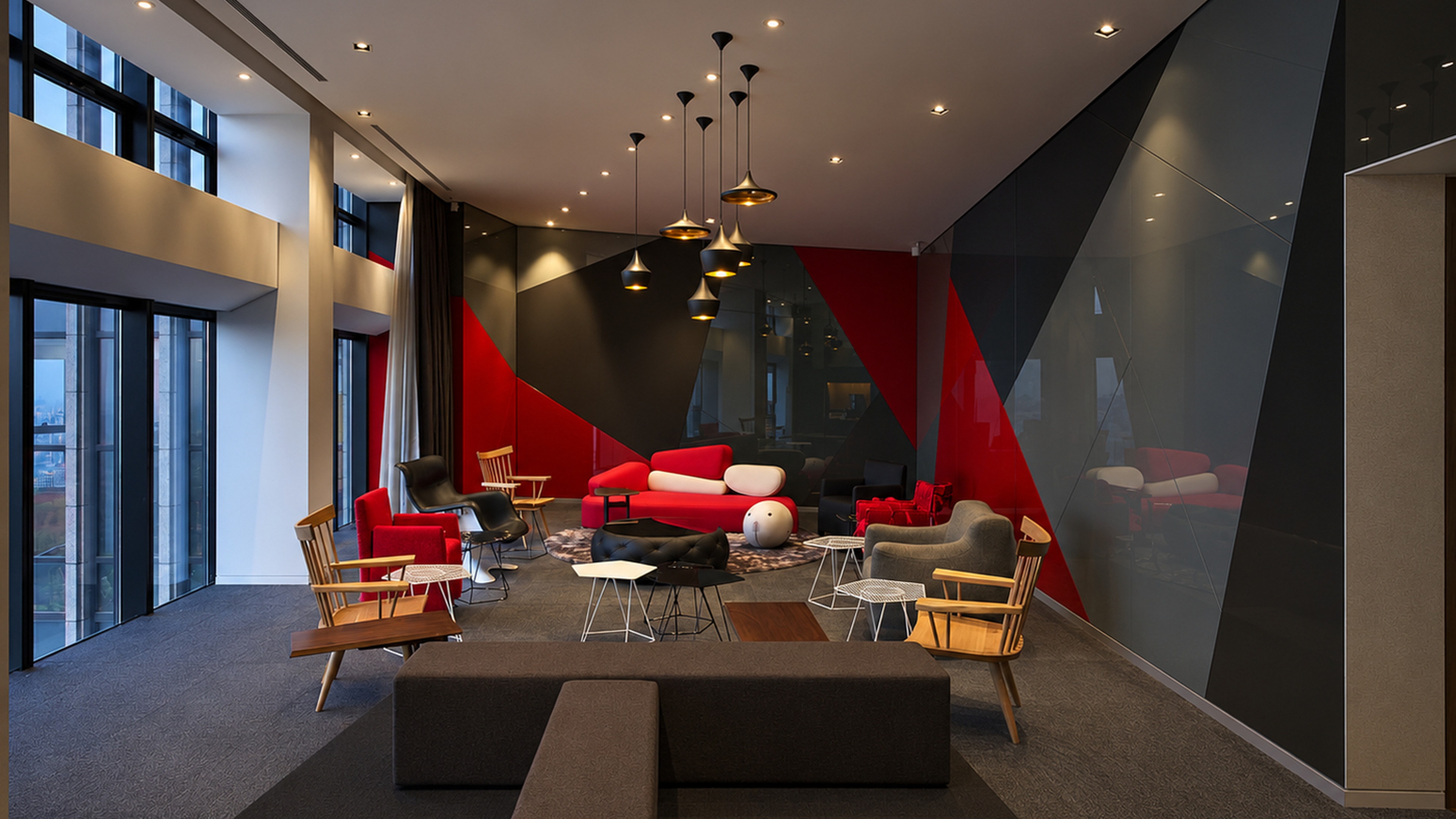 SK Tower 39F, 40F Renovation Beijing China — by HDG